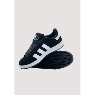 ADIDAS CAMPUS 00S ALL BLACK WHITE STRIPE SUEDE