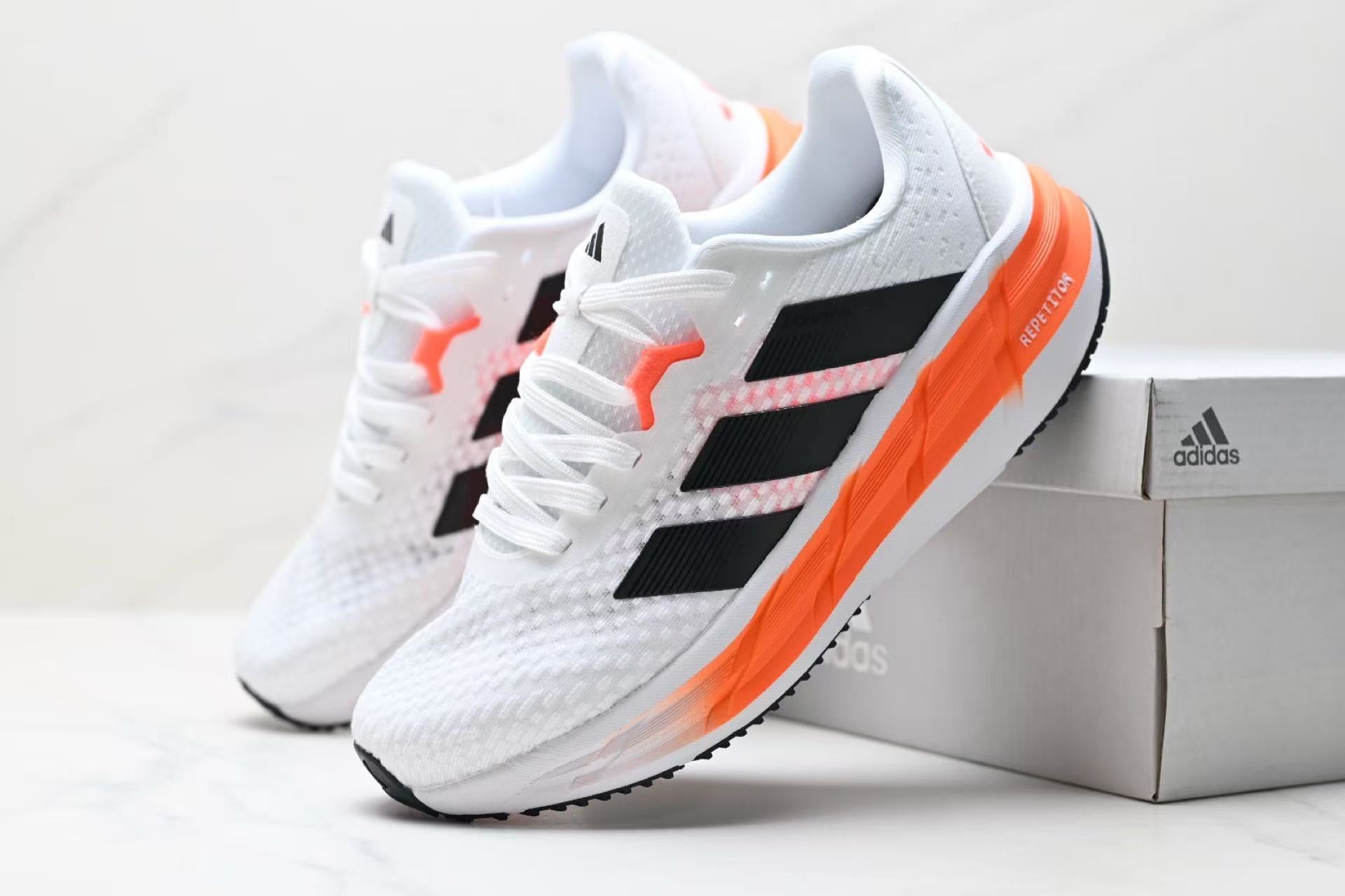 adidas Adistar 3 'White Black Solar Red'