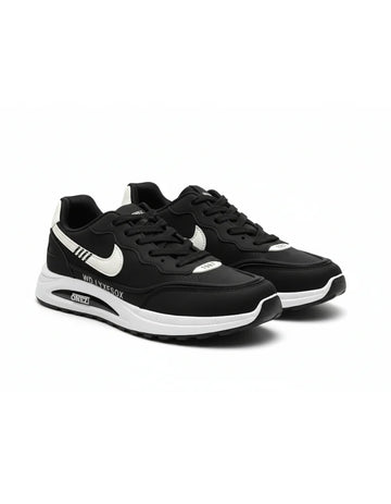 ONEZ 'Legacy Racer' Trainer - Black & White Contrast